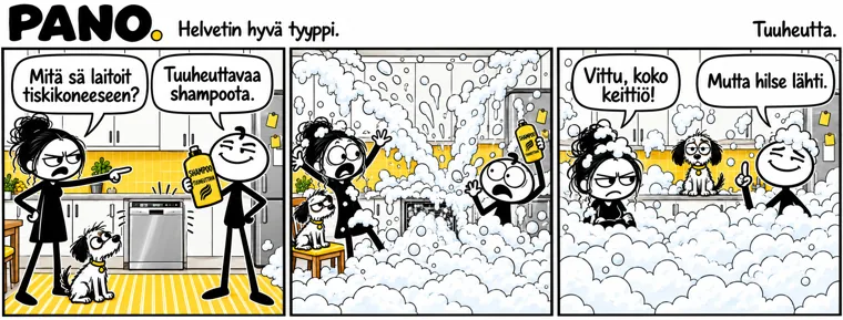 Tuuheutta – PANO-sarjakuva
