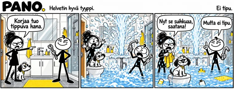 Ei tipu – PANO-sarjakuva