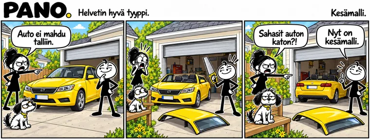 Kesämalli – PANO-sarjakuva