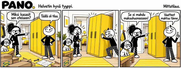 Mittatilaus – PANO-sarjakuva