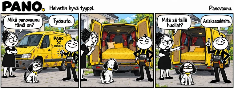 Panovaunu – PANO-sarjakuva
