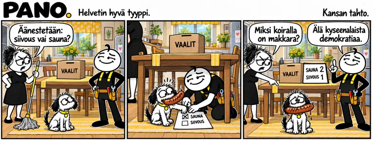 Kansan tahto – PANO-sarjakuva