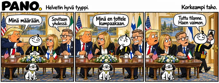 Korkeampi taho – PANO-sarjakuva