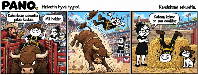Kahdeksan sekuntia – PANO-sarjakuva